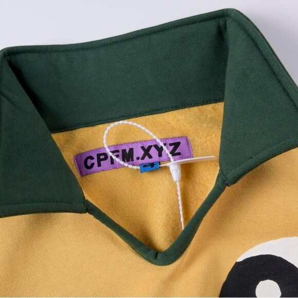CPFM.XYZ Bagua Logo Printed Sweatshirt Yellow - Picture 8 of 9